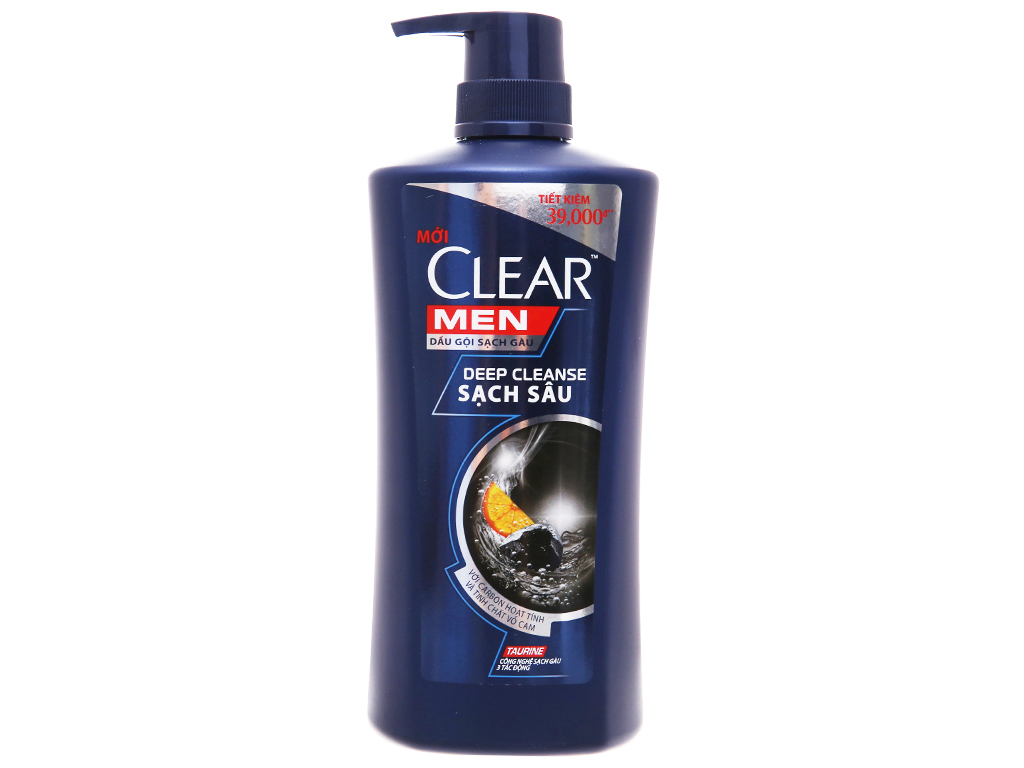 CLEAR MEN SHAMPOO-DEEP CLEANSE 631ML
